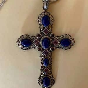 Beautiful Western Style Cross Enhancer/Pendant